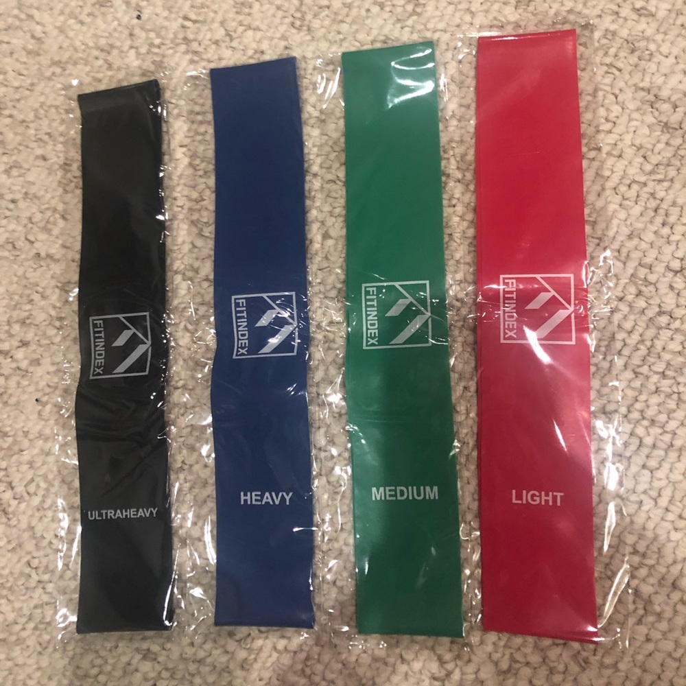 Exercise Bands - Light to Ultra Resistance NWOT